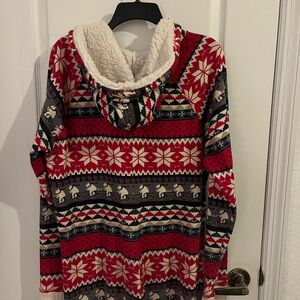 abercrombie and fitch holiday onesie